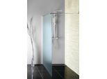 Parete In Vetro WALK-IN Per Montaggio A Parete Con Supporto, 1 Pezzo, 1000 Mm, Vetro Mattone