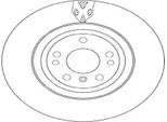 2X Disco Freno Trw DF6833S Per MERCEDES-BENZ Classe M (W166) Gle (W166)