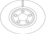 2X Disco Freno Trw DF6223S Per Jaguar Xf (_J05_ CC9) 46 2Mm 326Mm