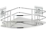 Wenko Mensola Angolare In Acciaio Inox Quadro Senza Foratura Mensole Per Doccia Bagno Accessori