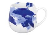 KöNitz Seeing Blue Kuschelbecher, Becher, Tasse, Kaffeetasse, Porzellan, Blau, 420 Ml, 11 1 143 2252