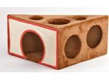 Animal-Design Cuccia Per Gatti "KäSeecke"" Nascondiglio Per Gatti Casetta Per Gatti Area Giochi"