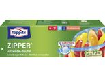 Toppits 4008871211040 Toppits Borsa Multiuso Con Cerniera, 18 X 3 Litri, Trasparente