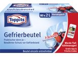 Toppits 4008871208125 Sacchetto Per Congelatore, 80 X 2 Litri, 220 X 240 Mm