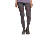 Urban Classics Donna - Leggings Tech Mesh Grezzi - Xs