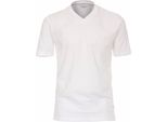 Casamoda Maglietta Uomo Manica Corta Scollo A V Regular Fit Bianco 3XL