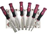 Scalpello Stubai N. 356106 Set Di Scalpelli Da 6 Pezzi Set Di Scalpelli Per Legno