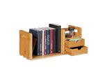 Organizzatore Da Tavolo Relaxdays Marrone 80,5 X 19,0 X 21,0 Cm