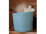 Cestino Portaoggetti Sky Cestino In Tessuto Cotone Organizzazione Cestino Set Decorativo, Dimensioni: Dimensione 2