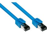 Alcasa 8080-005B Cavo Di Rete 0,5 M Cat8.1 S/Ftp (S-STP) Blu (8080-005B)
