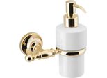 Dispenser Per Sapone In Ceramica Perla, Oro