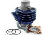Kit Cilindro Carenzi Completo Sport 50Cc In Ghisa Compatibile Con Minarelli Orizzontale Raffreddato Ad Aria, Perno Pistone 10 Mm