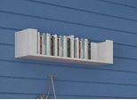 Scaffale A Muro Scaffale A Muro 84Cm Rovere Bianco