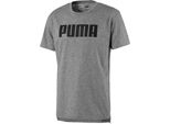 Puma Ss Graphic Tee Maglietta Grigio Medio Erica S