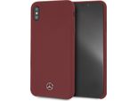 Mercedes Mehci65Silre Iphone Xs Maxczerwony/Rosso Linea Custodia Rigida In Silicone