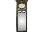 Casa Padrino Specchio Da Parete Rococò Oro L 59 X H 161 Cm In Verde Antico / Oro - Specchio Barocco Nobile E Magnifico