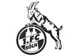 Adesivo Trasparente (Nero) 1. Fc KöLn