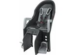 Polisport Guppy Maxi+ Cfs - Montaggio Del Seggiolino Posteriore Per Bicicletta - Grigio Scuro/Argento