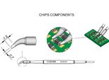 Punta Dissaldante Jbc Serie C120 Componenti Chip, C120004/Ø 0,7 Mm, Curva C120004