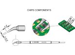 Punta Dissaldante Jbc Serie C120 Componenti Chip, C120006/Ø 0,5 Mm, Curva C120006