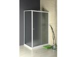 Cabine Doccia Aqualine - Porta Doccia Scorrevole 1200 Mm, Vetro Satinato BTS120