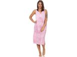Camicia Da Notte Da Donna Senza Maniche; Rosa M