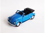 Volkswagen Beetle Vw Maggiolino Modello Di Auto Modello Di Auto Giocattolo 137 (Convertibile Blu)