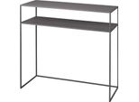 Credenza Blomus Fera Verniciata A Polvere In Vari Colori, Selezione:Grigio Acciaio