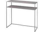 Credenza Blomus Fera Verniciata A Polvere In Vari Colori, Selezione:Mourning Dove
