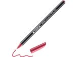 Edding 1200 Penna In Fibra Rosso Carminio
