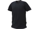 Dassy® Kinetic T-Shirt Black/Anthrazite Grey Taglia Xl Lunghezza: Standard