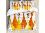 Abakuhaus Copripiumino Queen, Cartoon Princess Crown, Antiacaro, Adatto A Chi Soffre Di Allergie, Con Federe, 200 Cm X 200 Cm - 80 X 80 Cm, Multicolore