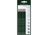 Faber-Castell 119397 FABER-CASTELL Bleistift Castell 9000 Jumbo 5X Bk