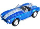 1965 Shelby Cobra 427 S/C Modellino Di Auto In Metallo Modellino Di Auto Giocattolo 86 (Blu-Metallico)