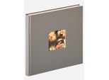 Walther Design Album Fotografico Fun 26X25 Cm Grigio 40 Pagine Bianche