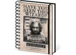 Harry Potter - Quaderno - Ricercato Sirius Black