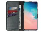 Custodia Per Samsung Galaxy S10 - Vera Pelle - Custodia Selencia Flip Flap - Colore Verde