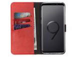 Custodia Per Samsung Galaxy S9 - Vera Pelle - Custodia Selencia Flip Flap - Rosso