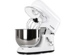 Klarstein Küchenmaschine, Knetmaschine mit 5L Schüssel, 1800W Profi Küchenmaschine mit Knethaken und Schneebesen, Universal Küchenmaschine mit 6 Stufe