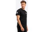 T-Shirt Uomo Regular Fit Warlingham Nero 5XL Lonsdale
