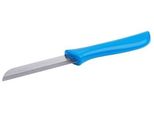 Coltello Da Cucina Contacto Con Manico Ergonomico, Lama Liscia In Acciaio Inox, Lunghezza Lama 7 Cm, Lunghezza Totale 16 Cm, Manico In Plastica Blu