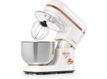Klarstein Küchenmaschine, Knetmaschine mit 5L Schüssel, 2000W Profi Küchenmaschine mit Knethaken und Schneebesen, Universal Küchenmaschine mit 6 Stufen, Teigmaschine zum Rühren, Kneten und Aufschlagen