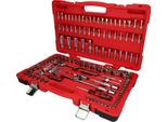 Set Di Chiavi A Bussola 1/4"+1/2"" Chromeplus, 110 Pz"