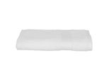 Asciugamano "Essentiel"" - 450 G/M² Cotone - Bianco 50 × 90 Cm - Atmosphera CréAteur D'intéRieur"