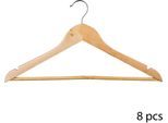 5 Five Simply Smart - 8 Appendiabiti In Legno
