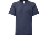 Maglietta Fruit Of The Loom Jungen Iconic PC3388 (140) (Marineblau)