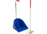 Stubbs Stable Mate Raccoglitore Di Letame Alto Con Rastrello S4585 TL894 (Taglia Unica) (Blu)
