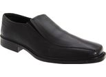 Scarpe / Scarpe In Pelle Superlite Da Uomo Roamers DF117 (42 Eu) (Nero)