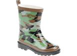 Stormwells Stivali Di Gomma Mimetici Per Bambini DF991 (33 Eu) (Verde/Marrone/Nero)