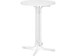 Tavolo Alto Royal Catering - Ø 80 Cm - Ripiegabile - Bianco -